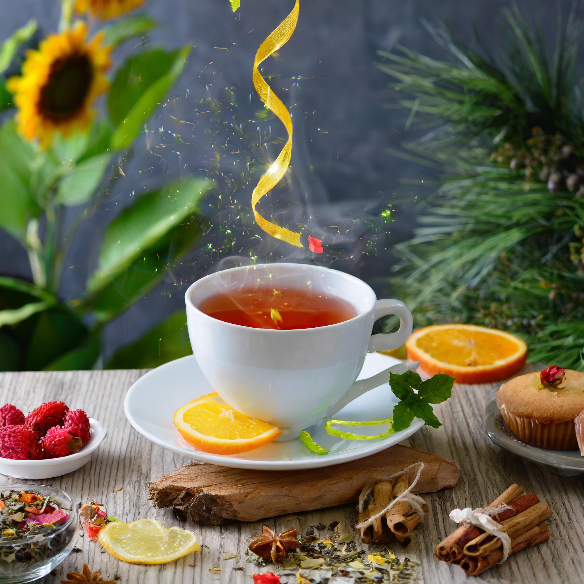 Thé Boost Nathéra Tasse de thé naturel detox aux plantes et aux effet énergisants