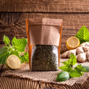 Thé Vert Citron Gingembre en vrac naturel Nathéra